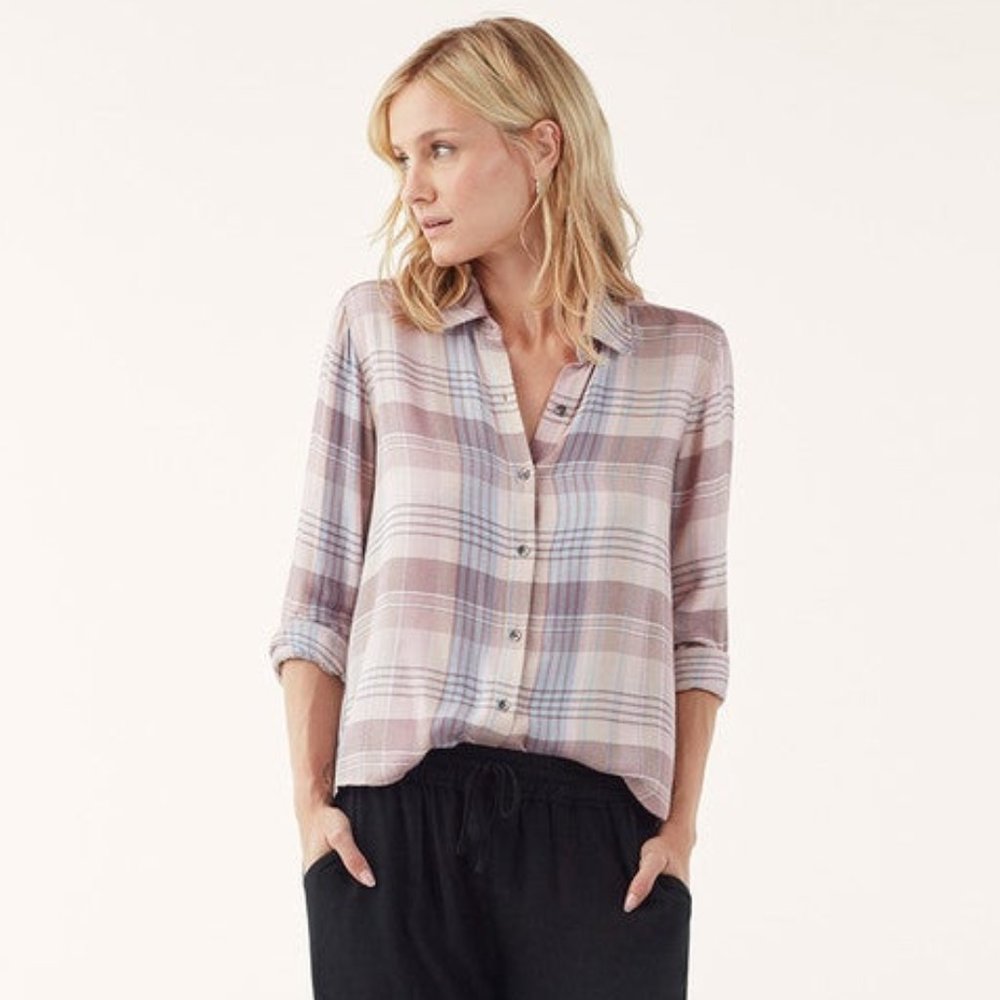 Splendid Plaid Top